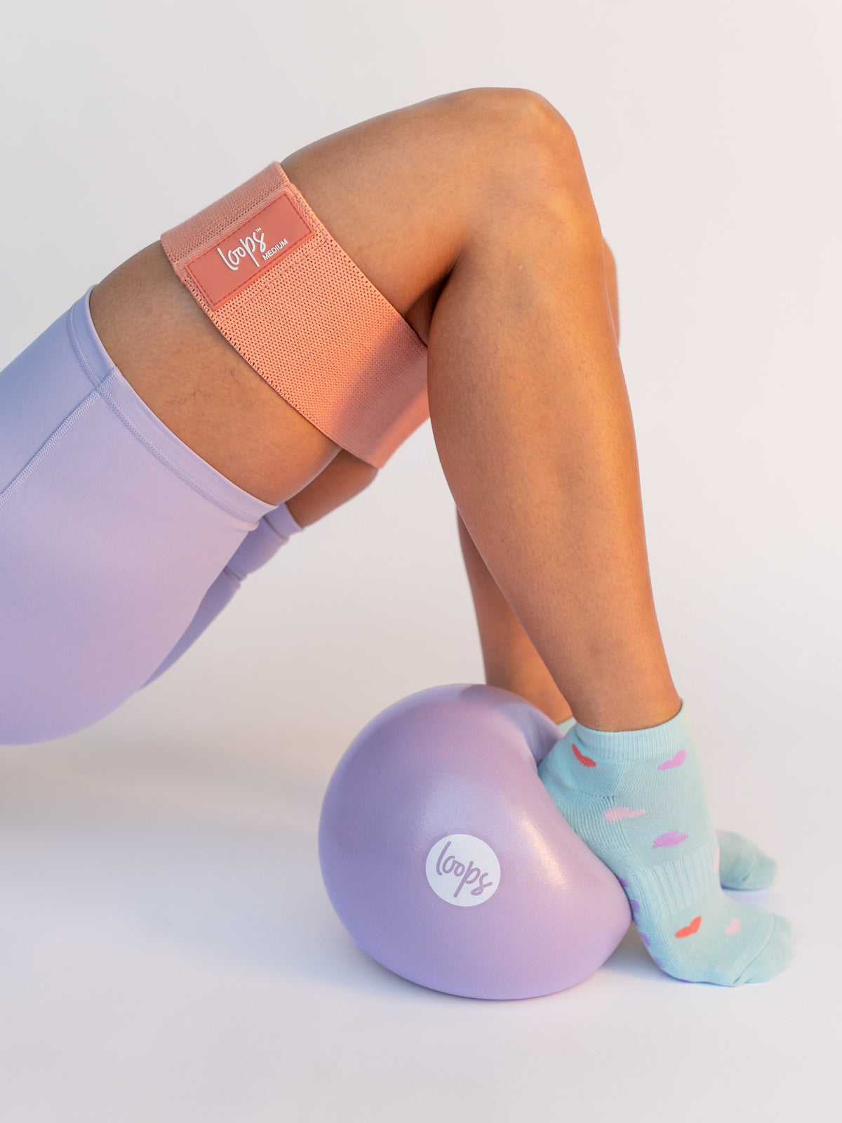 Ankle Socks - Blue Heart