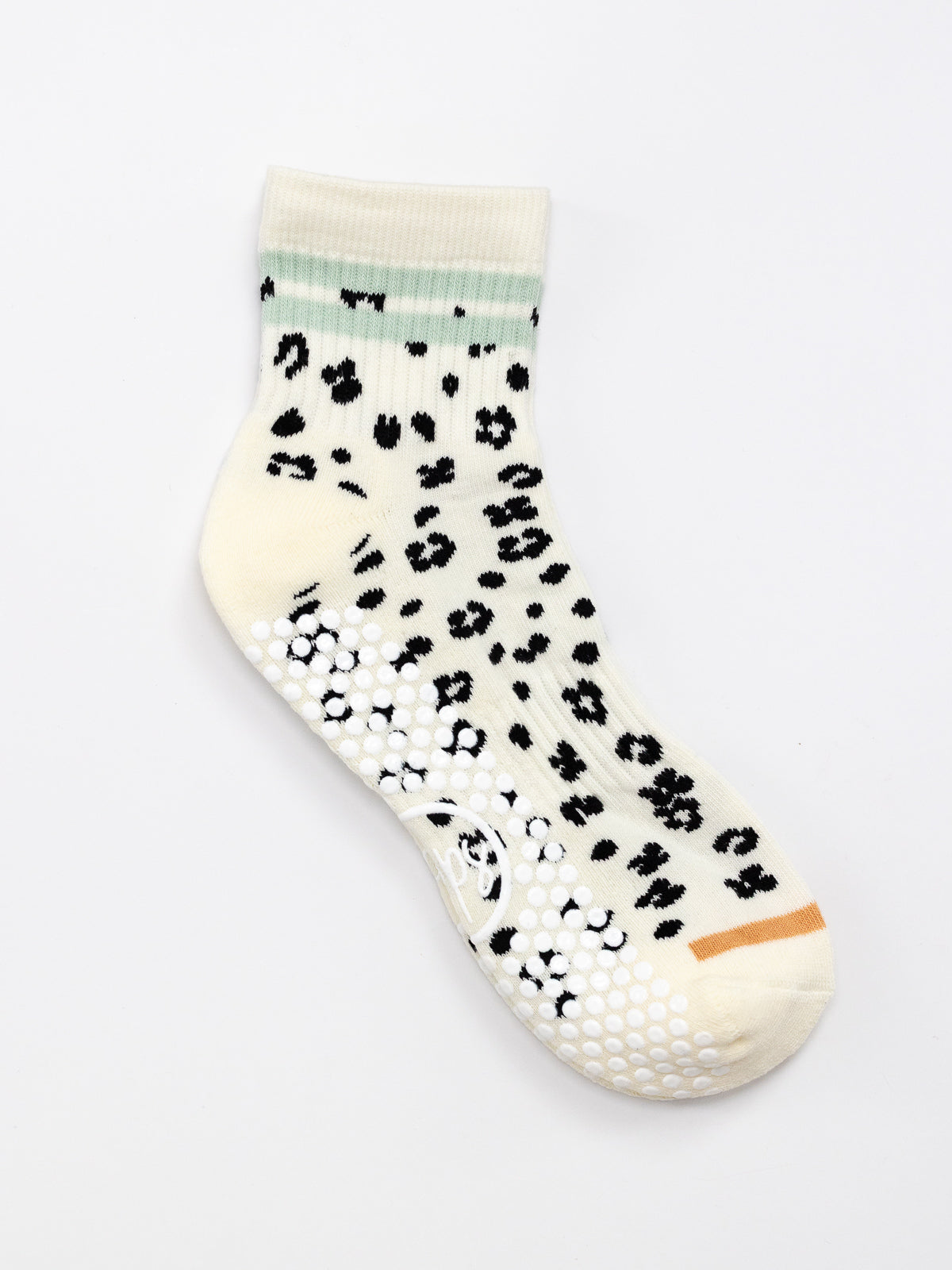 Quarter Socks - Animal Print Black