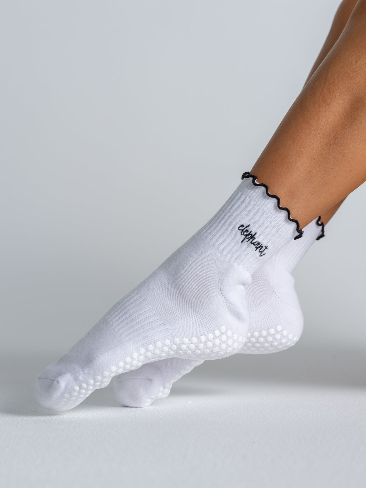 Ruffle Socks - Elephant