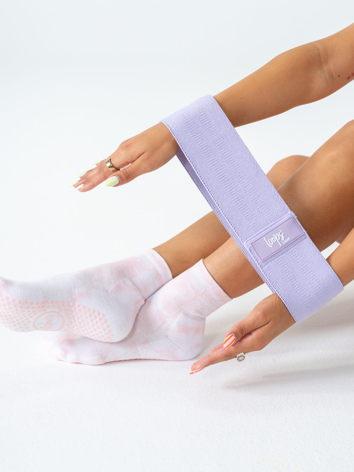 Studio Socks - Pink Tie-Dye