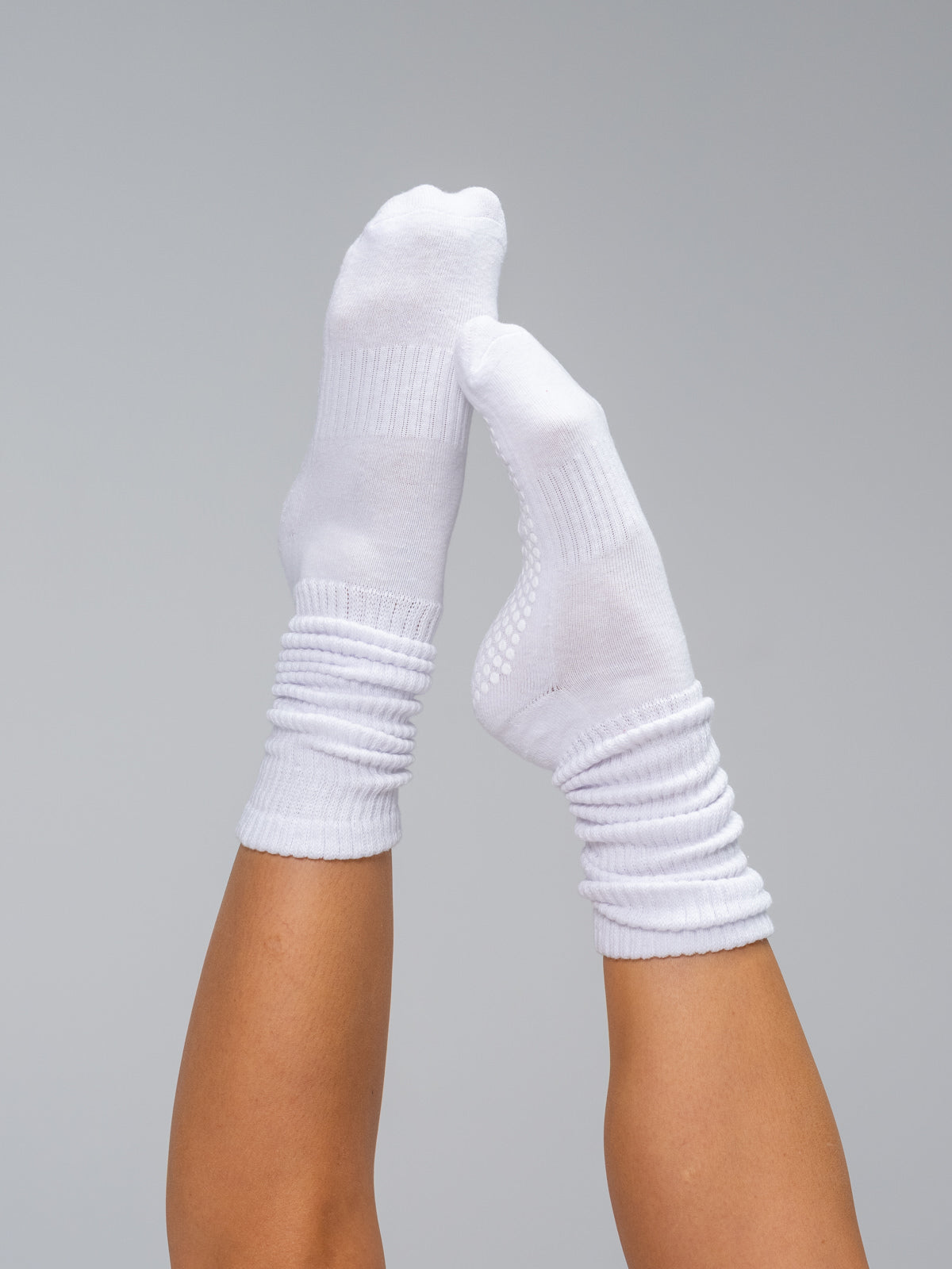 Slouch Socks - White