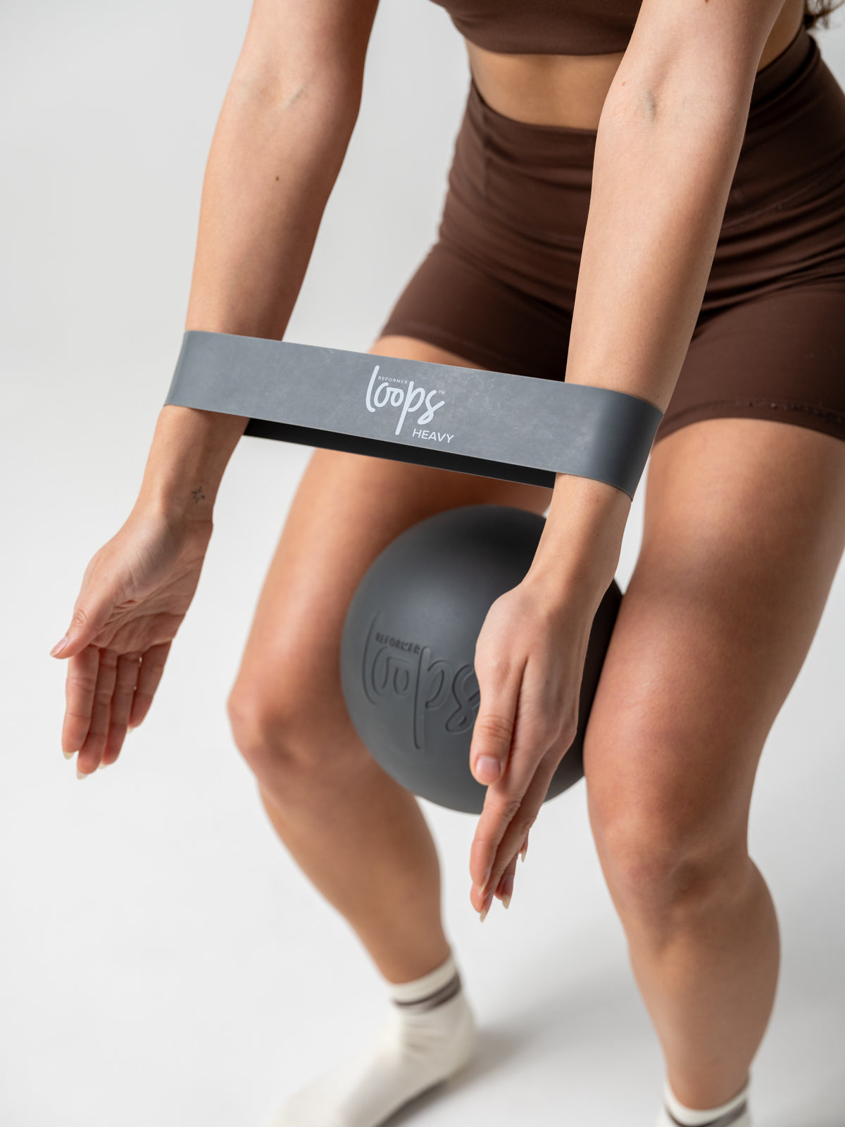 Latex Resistance Loop Charcoal