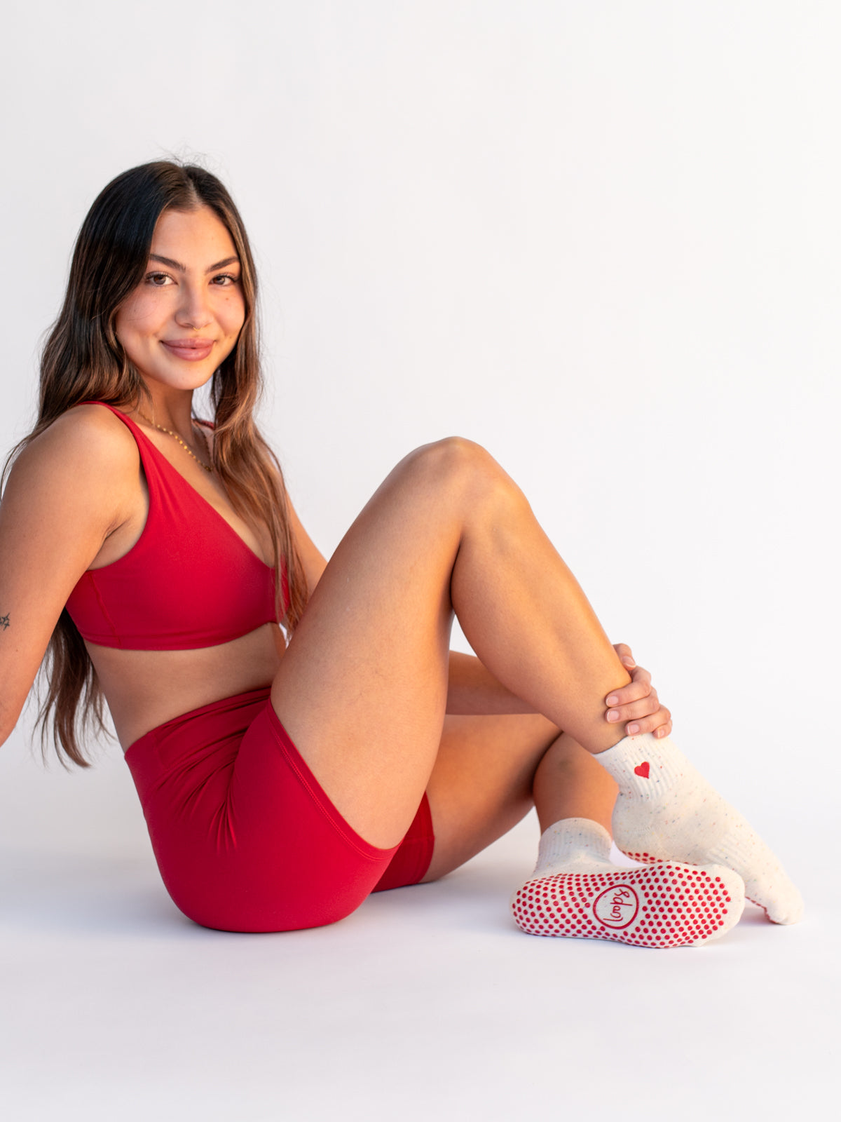 Quarter Socks - Moon Crumb Heart