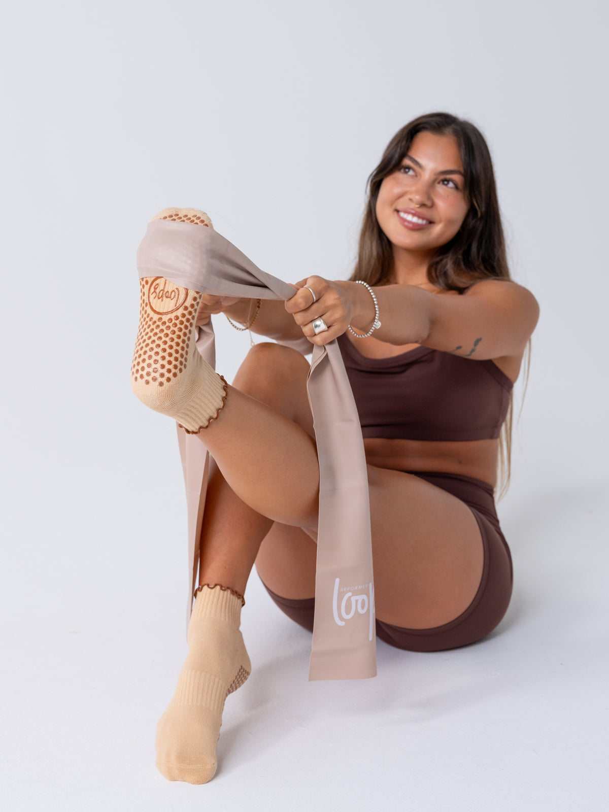 Ruffle Socks - Dune