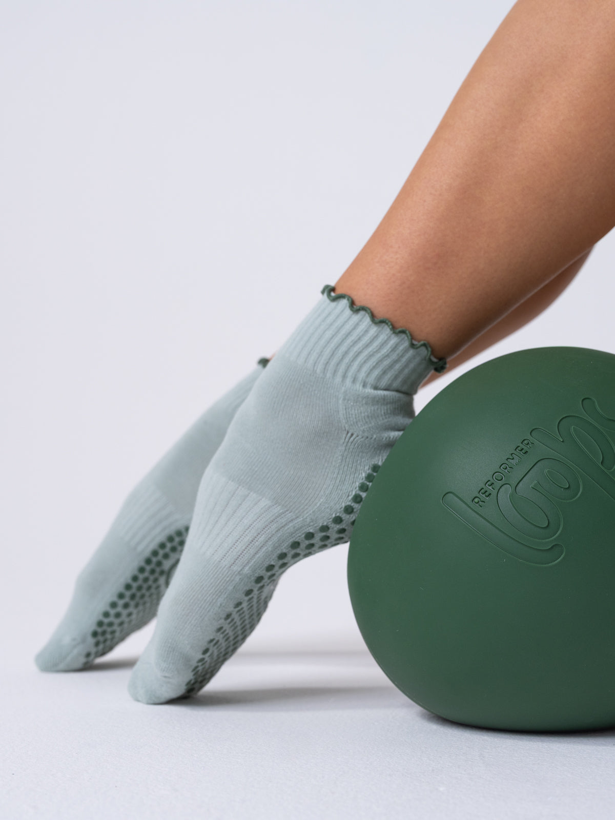 Ruffle Socks - Mint