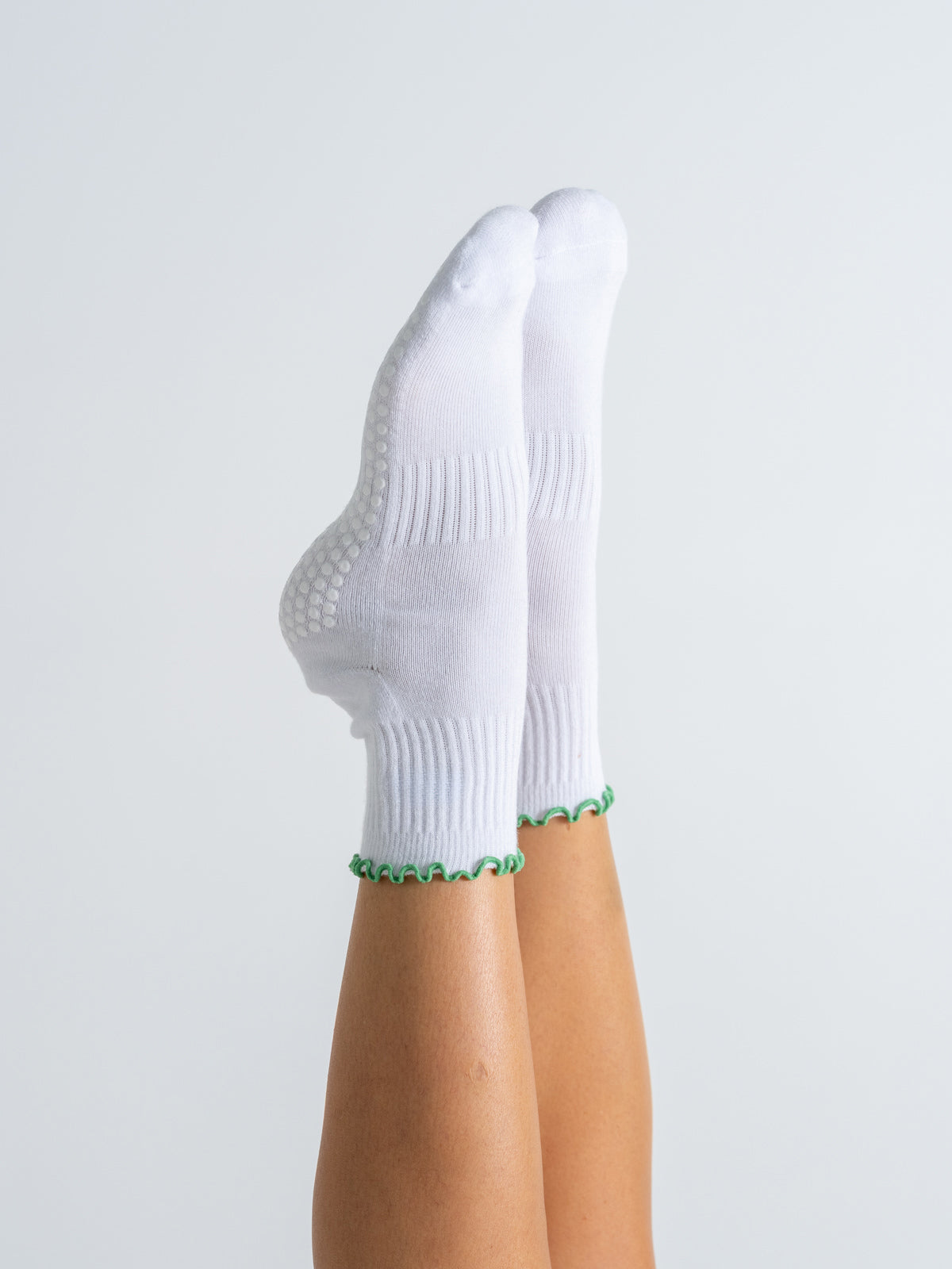 Ruffle Socks - Green