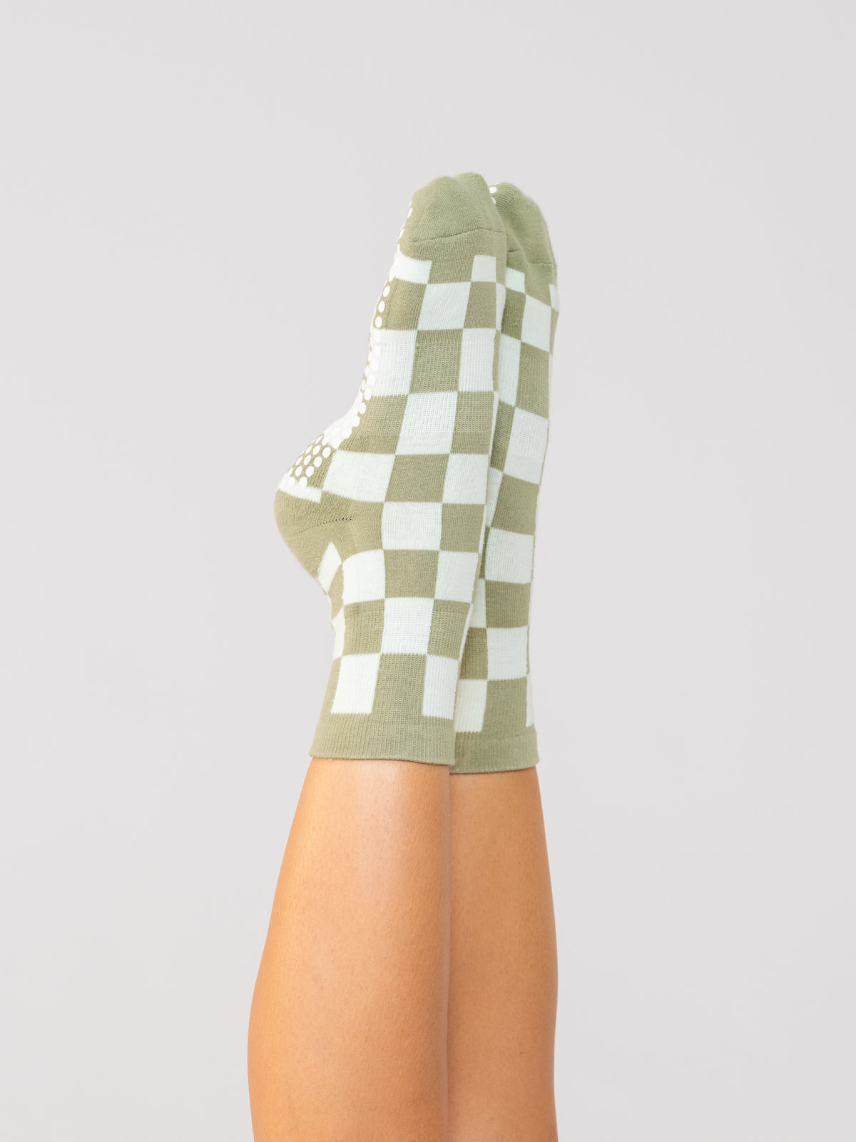 Studio Socks - Olive Check