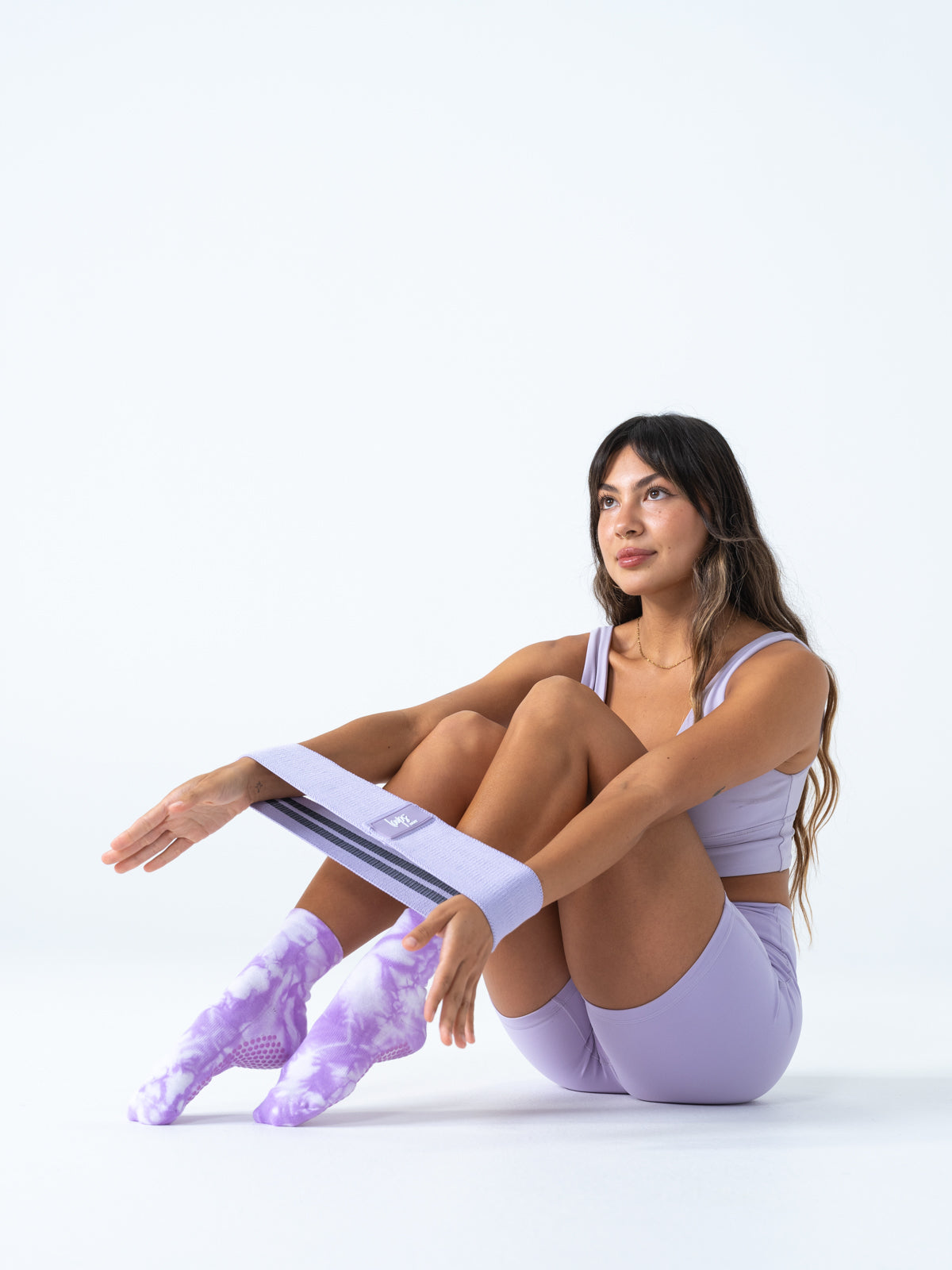 Studio Socks - Purple Tie-Dye