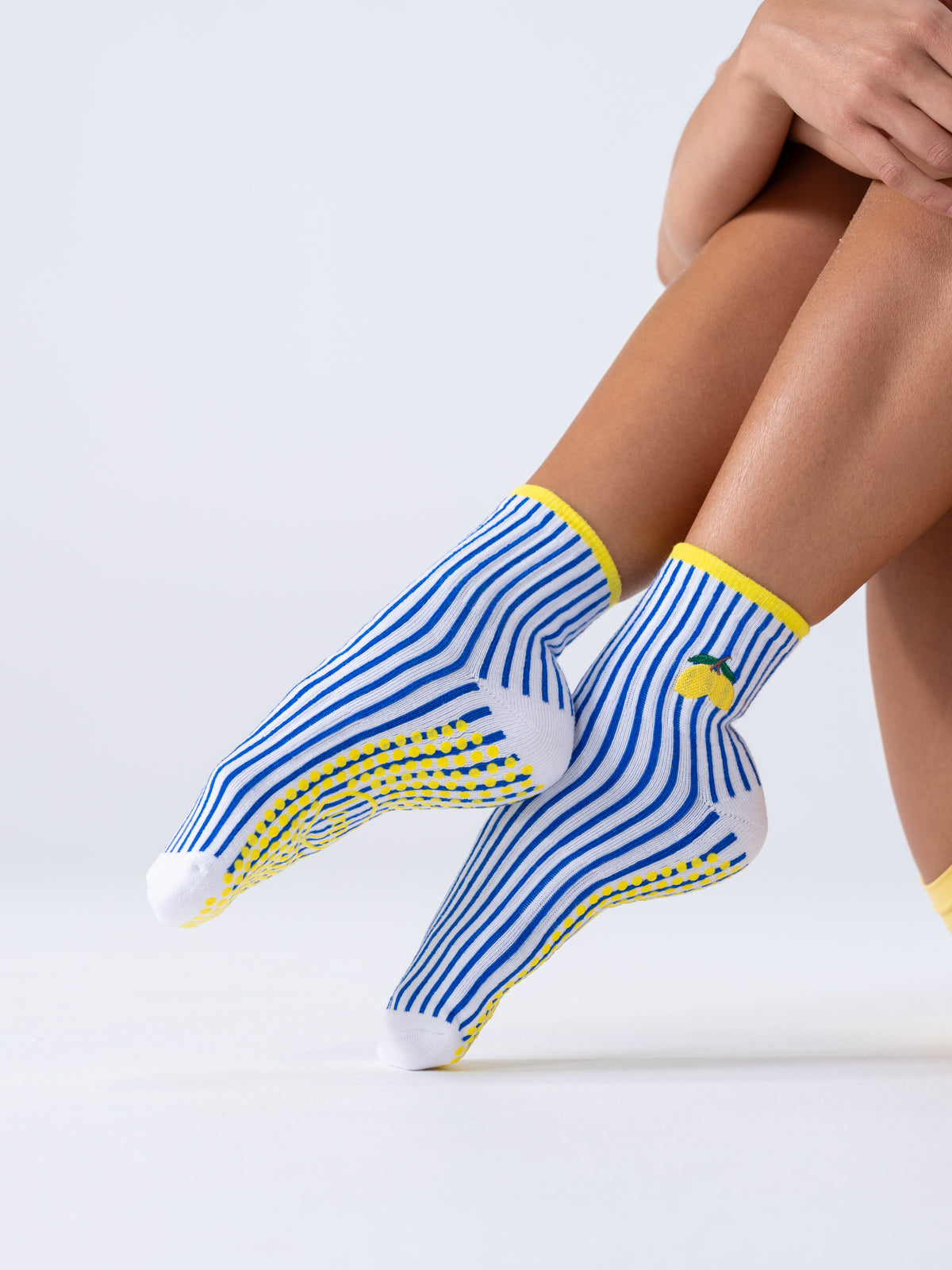Quarter Socks - Lemon